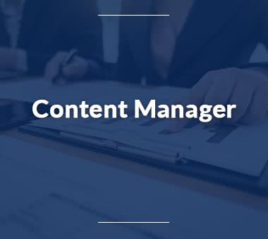 Content Manager Business Development