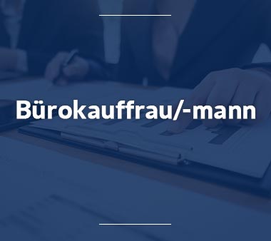 Bürokauffrau Bürokaufmann Medizinische Fachangestellte