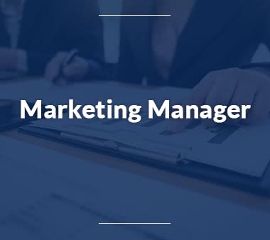 Personalreferent Marketing Manager