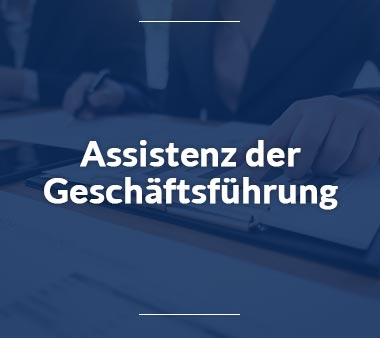 Office Manager Assistenz der Geschäftsführung