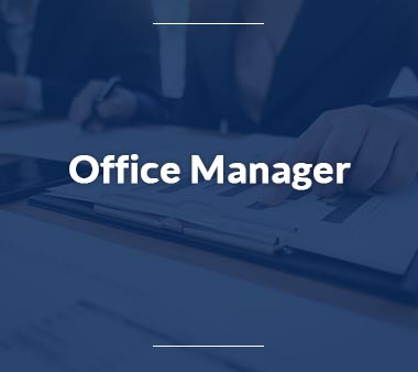 Qualitätsmanager Office Manager