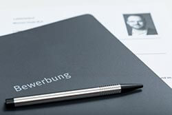 Deckblatt der Bewerbung Bewerbungsmappe