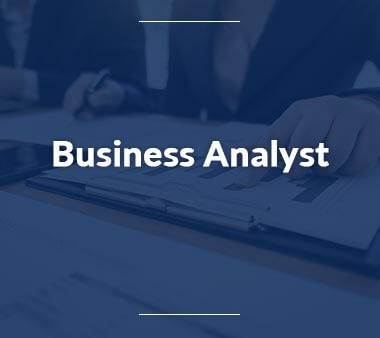 Business Analyst Bürojobs