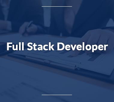 Full Stack Developer Bürojobs