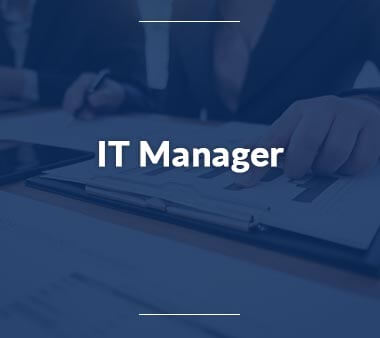 IT Manager Bürojobs
