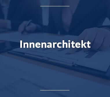 Innenarchitekt Kreative Berufe