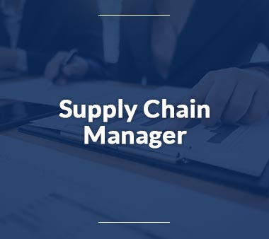 Supply Chain Manager Bürojobs