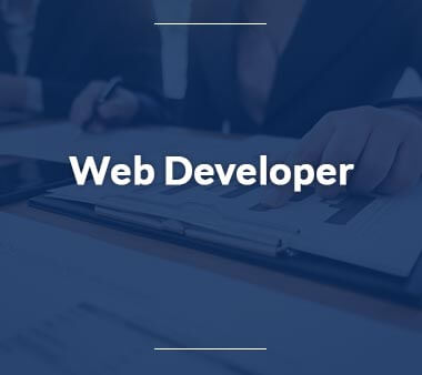 Web Developer Bürojobs