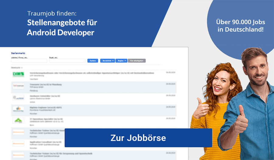 Android Developer Jobbörse