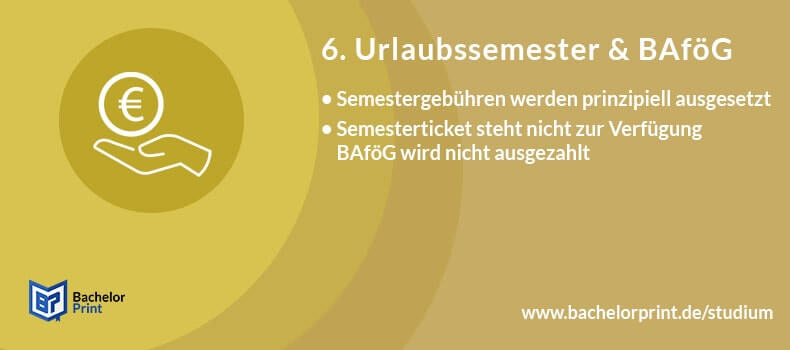 Urlaubssemester BAföG Semestergebühren