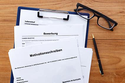 Bewerbungsunterlagen Motivationsschreiben