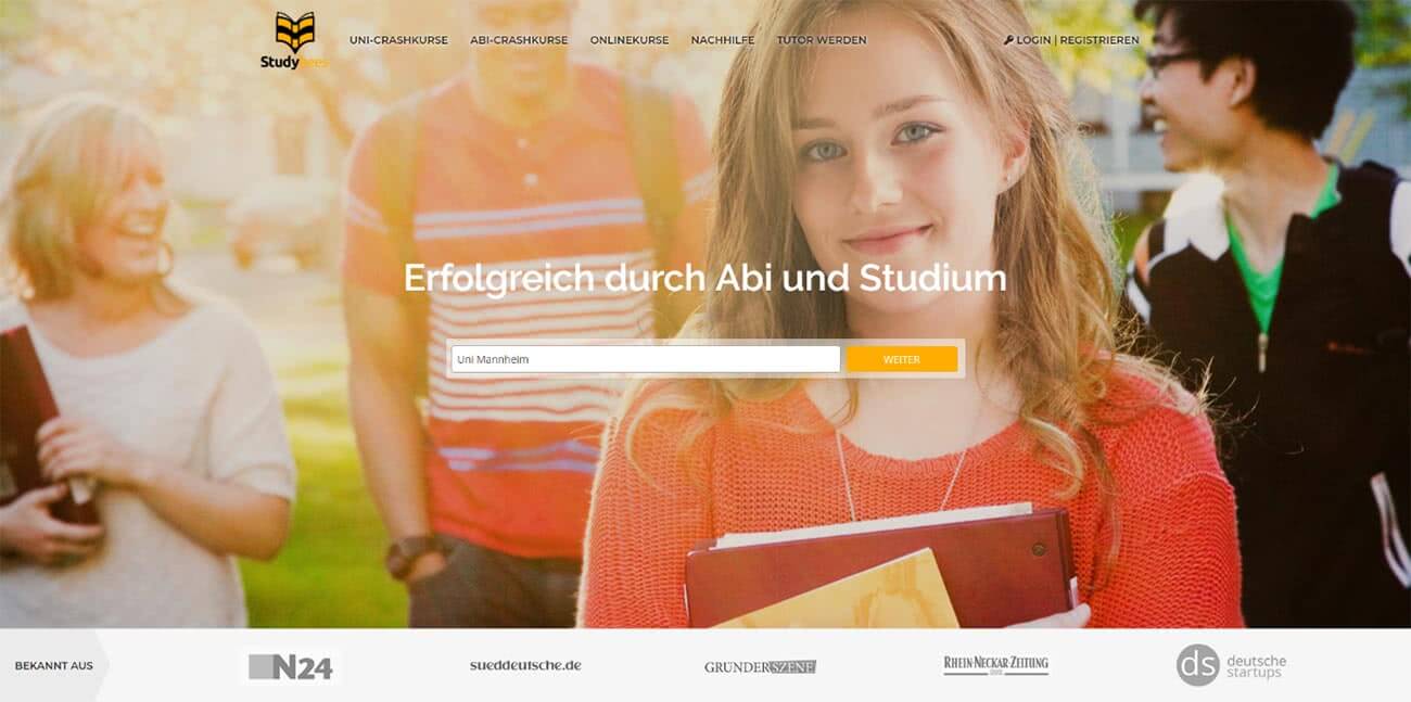 Studybees Suche